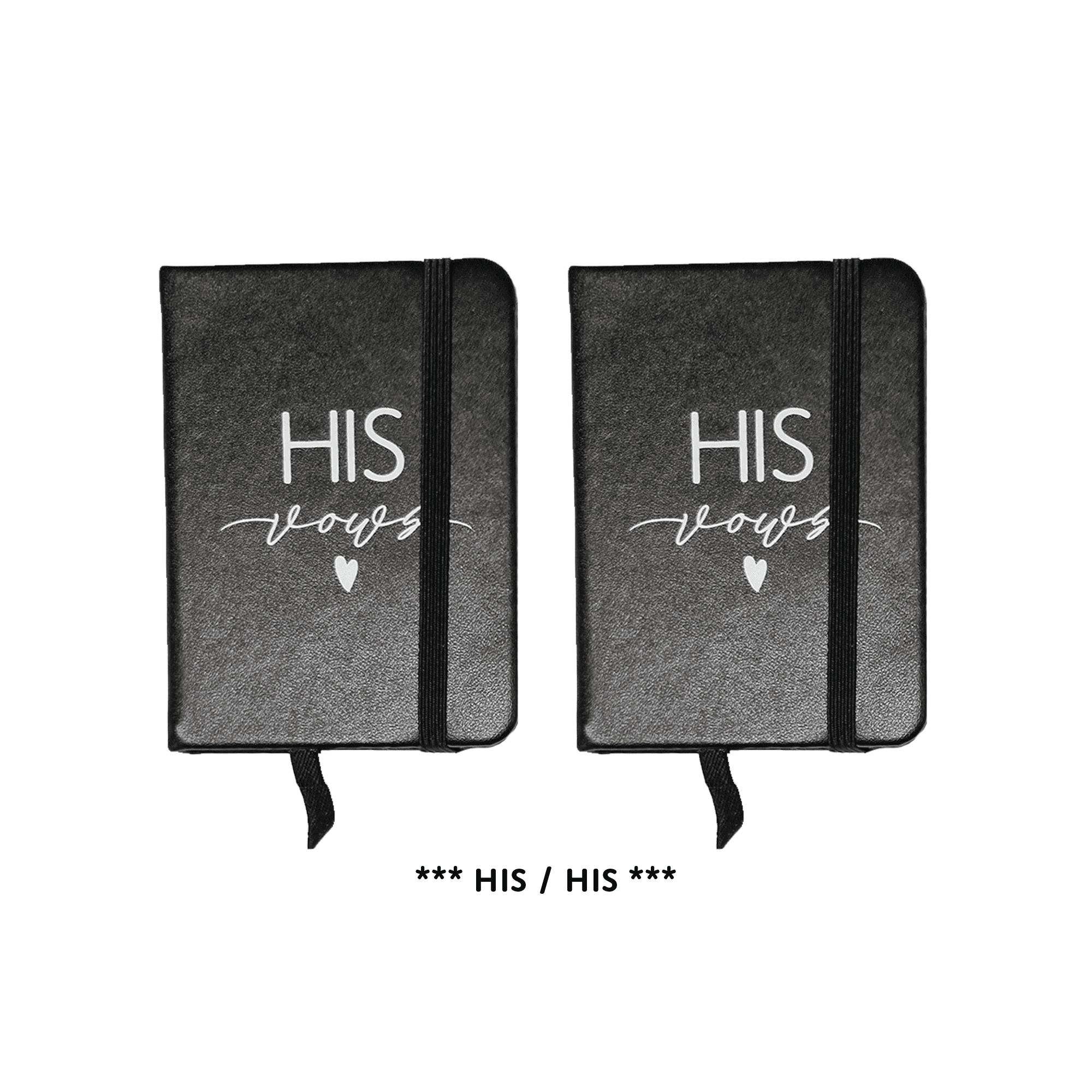 Mini (A7) Vow Books (His/His)