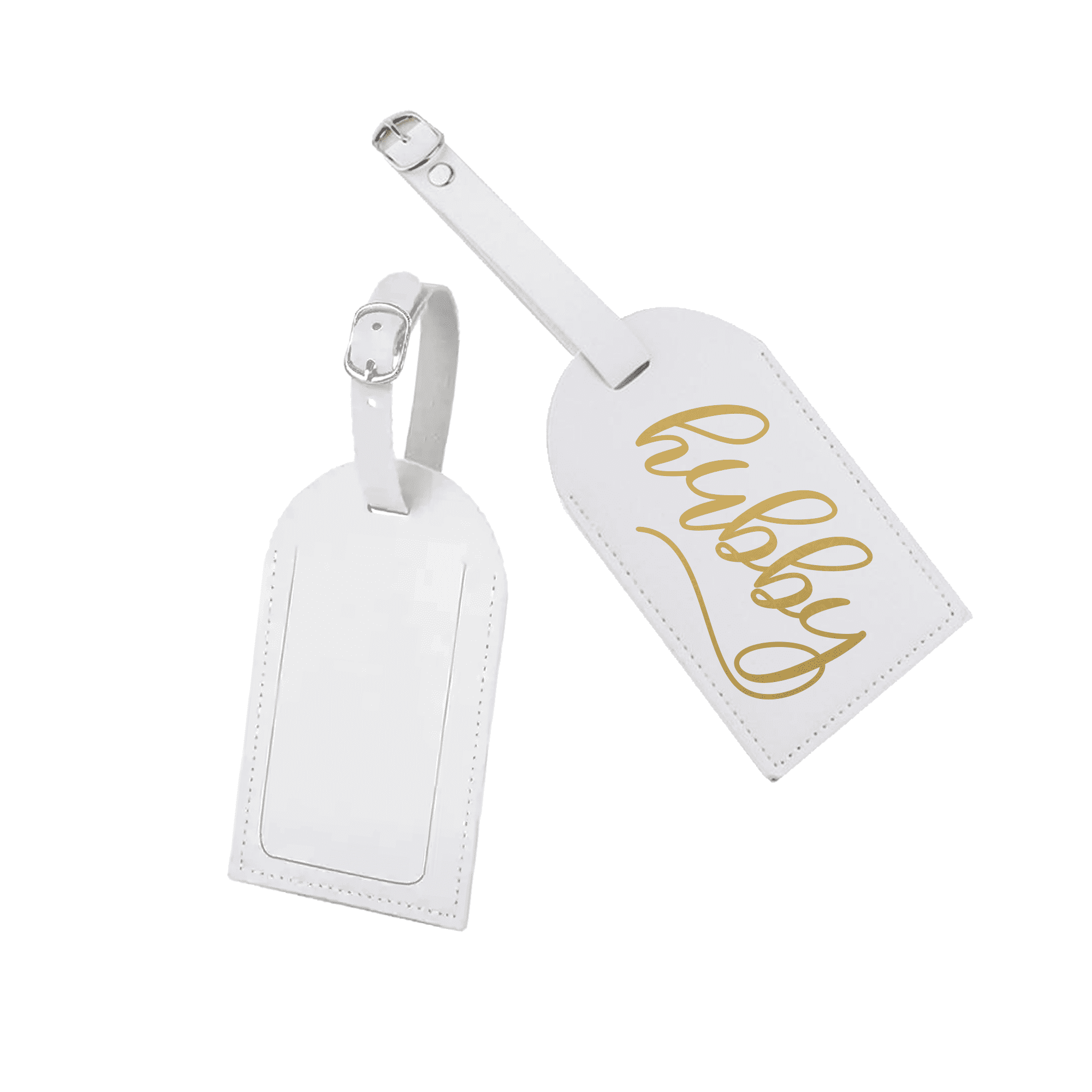 Hubby & Hubby Luggage Tag Set